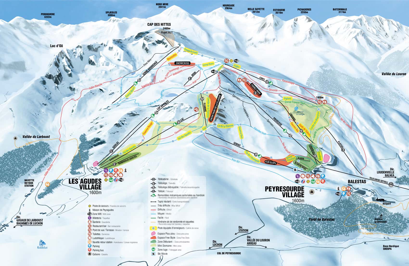 Carte flex debutant Peyragudes 