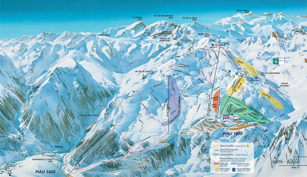 Carte flex debutant Piau-Engaly 