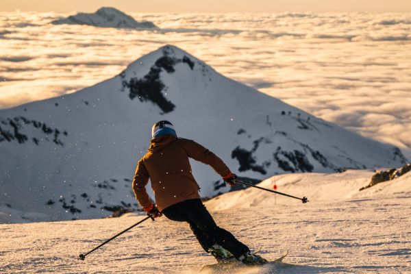 skieur debutant pyrenees