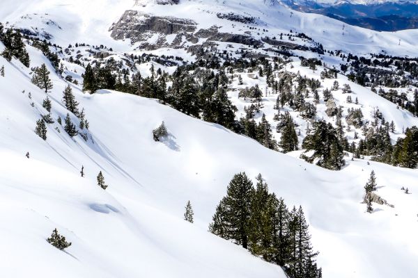 ski descente la pierre