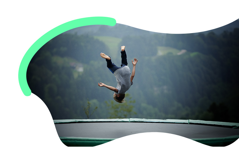 Mini Trampoline La Pierre Saint Martin