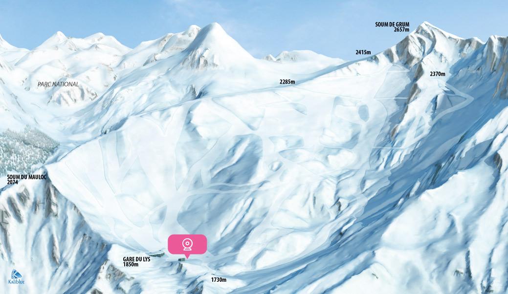 cartes webcams Cauterets